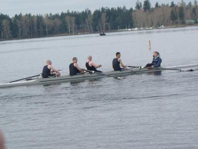 The Western Washington U. four. They could probably beat us up.