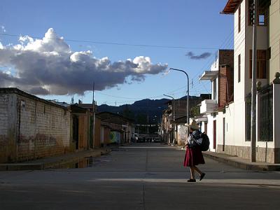 Baos del Inca Street