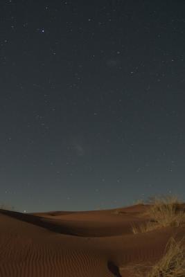 LMC and SMC from Dunes