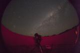 Milky Way and Magellanic Clouds, Namibia, 2004