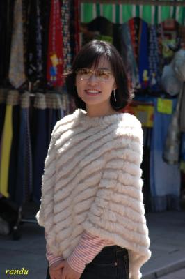 I met her in Hong Kong