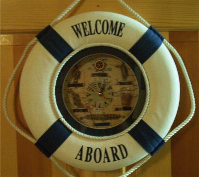 Navy Room Welcome