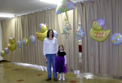 Corrie's Baby Shower -- or Rain