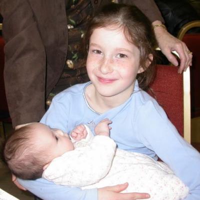 Savanna and Emilia  (couldn't decide which photo to keep)