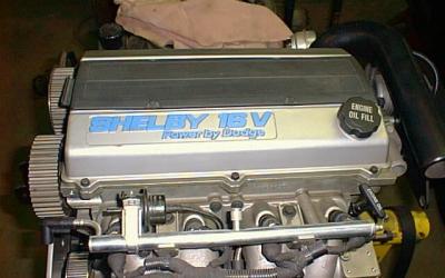 D. Groove's Silver/Blue Shelby Valve Cover