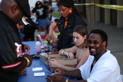 Everette Harp in Stockton