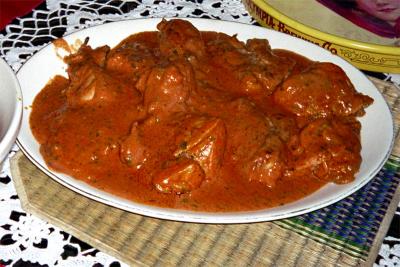 makkhani murghi (butter chicken) (info)