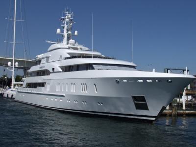 Know one knows who owns this boat. If the crew talks they're terminated!