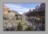 <b>Virgin River & Zion Canyon</b><br><font size=2>Zion Natl Park, UT