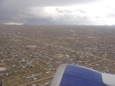 Flying out of El Alto – La Paz