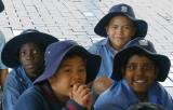 School kids at Circular Quay