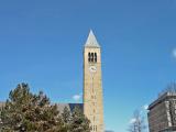 McGraw tower. The chimes can play all sorts of music from the alma mater to the Beatles.