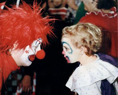 Clown meets Clown by Eric Hatch