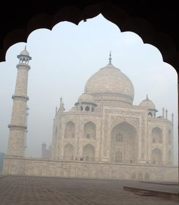 Taj Mahal Framed in the Mosque Arch*by Terry Straehley