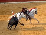 El Hombre, el Caballo y el Toro  by Doris Baillet