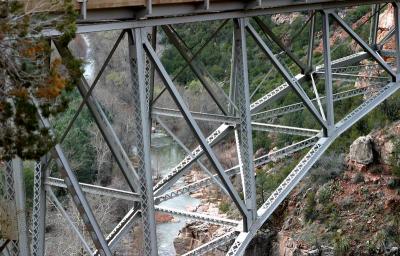 Bridging Oak Creek Canyon