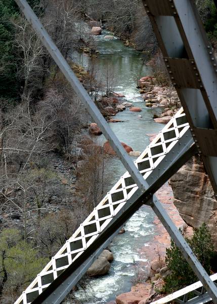 Bridging Oak Creek Canyon