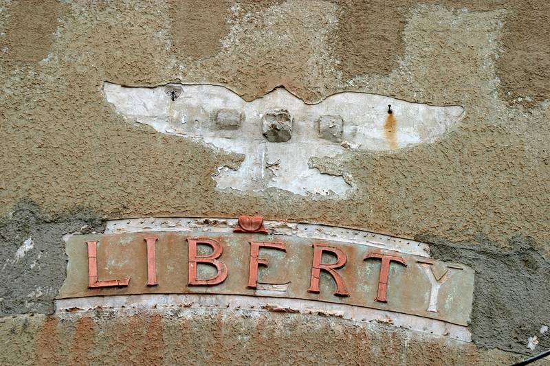 Jerome old building front