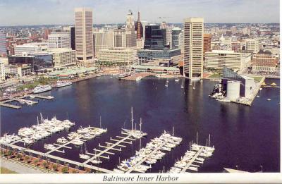 Inner Harbor  Baltimore Maryland