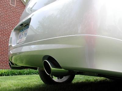 Dual Chrome Exhaust