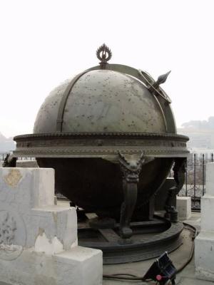 The Celestial Globe at the Ancient Observatory.