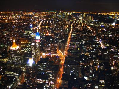 NYC By Night Flat Iron Area