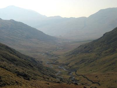 Wrynose pass and Harter Fell