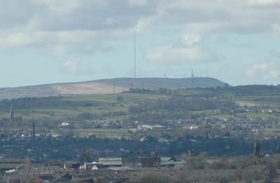 Winter Hill from Heywood