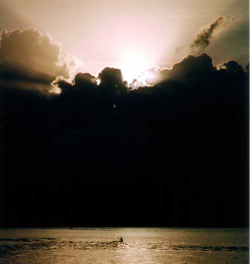 2002 Bali - Lovina Sunset