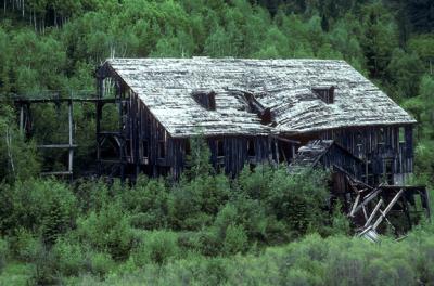 The old mine is gone from Rochford, SD