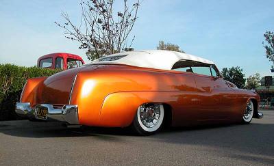 Custom 1951 Mercury Convertible - rear/side view