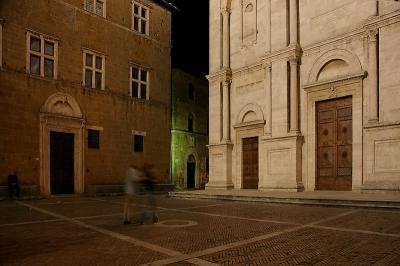 Pienza central square