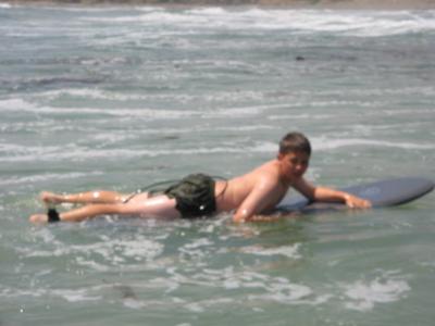 Ian had alot of fun which, to me, surfing is all about