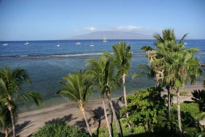 View from our lanai-Lahaina