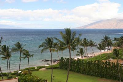 View from our lanai-Renaissance Wailea Hotel