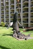 Humpback Whale Statue-Renaissance Hotel
