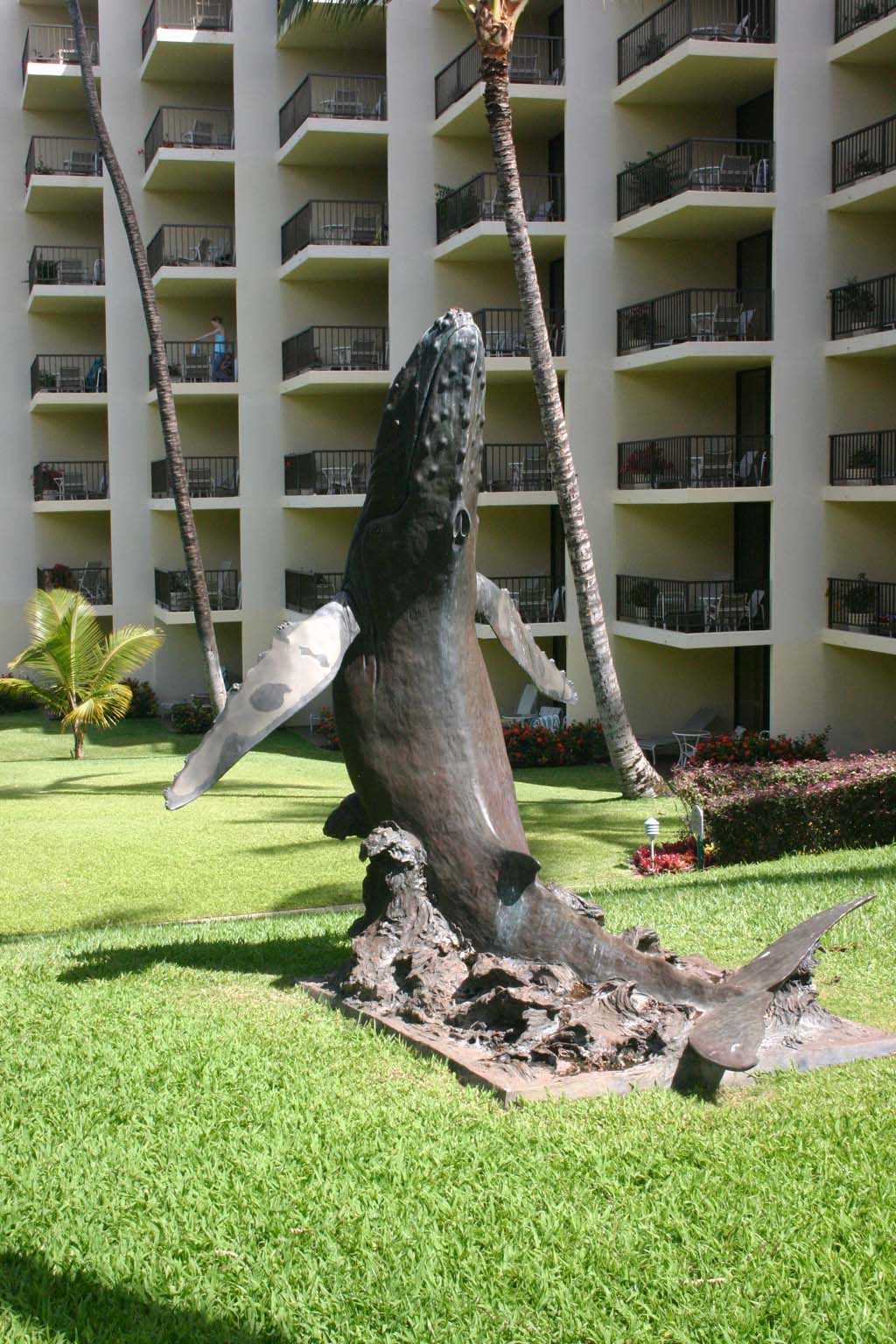 Humpback Whale Statue-Renaissance Hotel