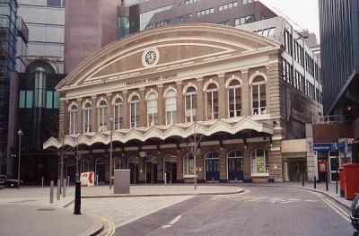 fenchurch street station - and it's still before lunch