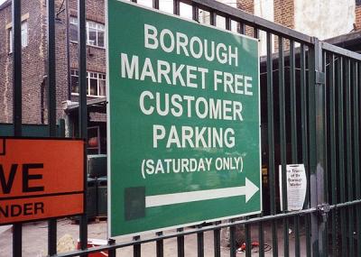 free parking - give it a tick