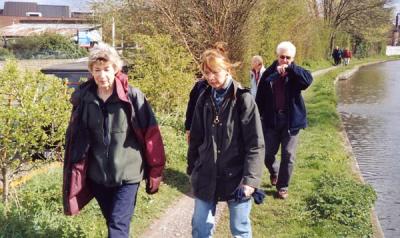 canal towpath near west drayton