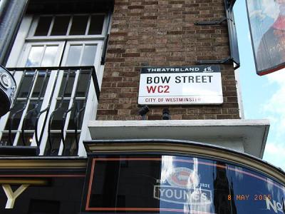 bow street - home of the runners