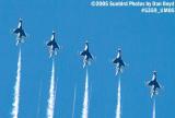 5359 - USAF Thunderbirds at the 2005 Air & Sea practice show military stock photo #5359