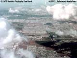 1973  -  view of North Dade/South Broward and North Perrry Airport aerial stock photo