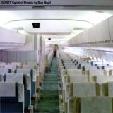 1973 - United DC8-61 N8086U cabin after cleaning