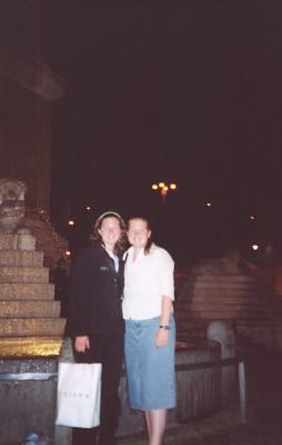 Heather and me in Piazza Del Popolo