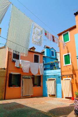 Colourful house of Burano