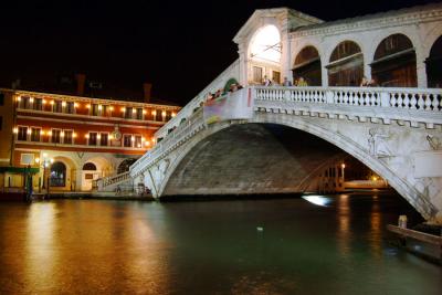 The Rialto Bridge over the Canal Grande