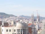 views....of Sagrida Familia in the distance
