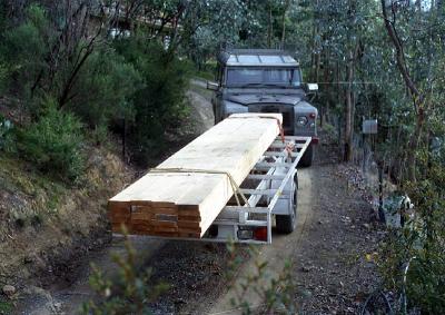 Joists Descend the incline.