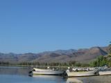 Camping along San Lucas Cove